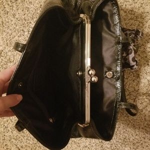Black coach purse